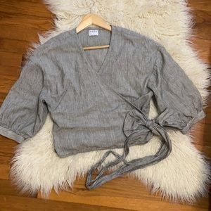 Esby Apparel wrap top